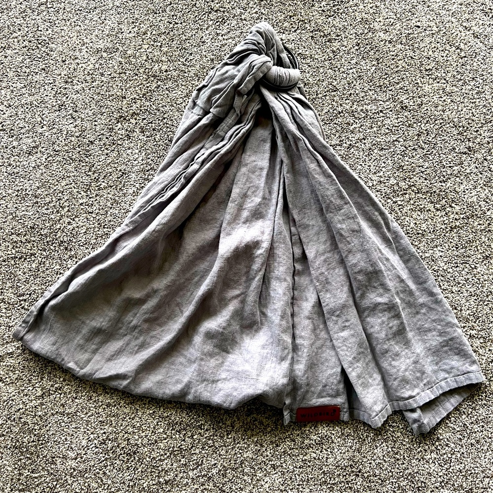 Wildbird Ring Sling, Linen, Grey